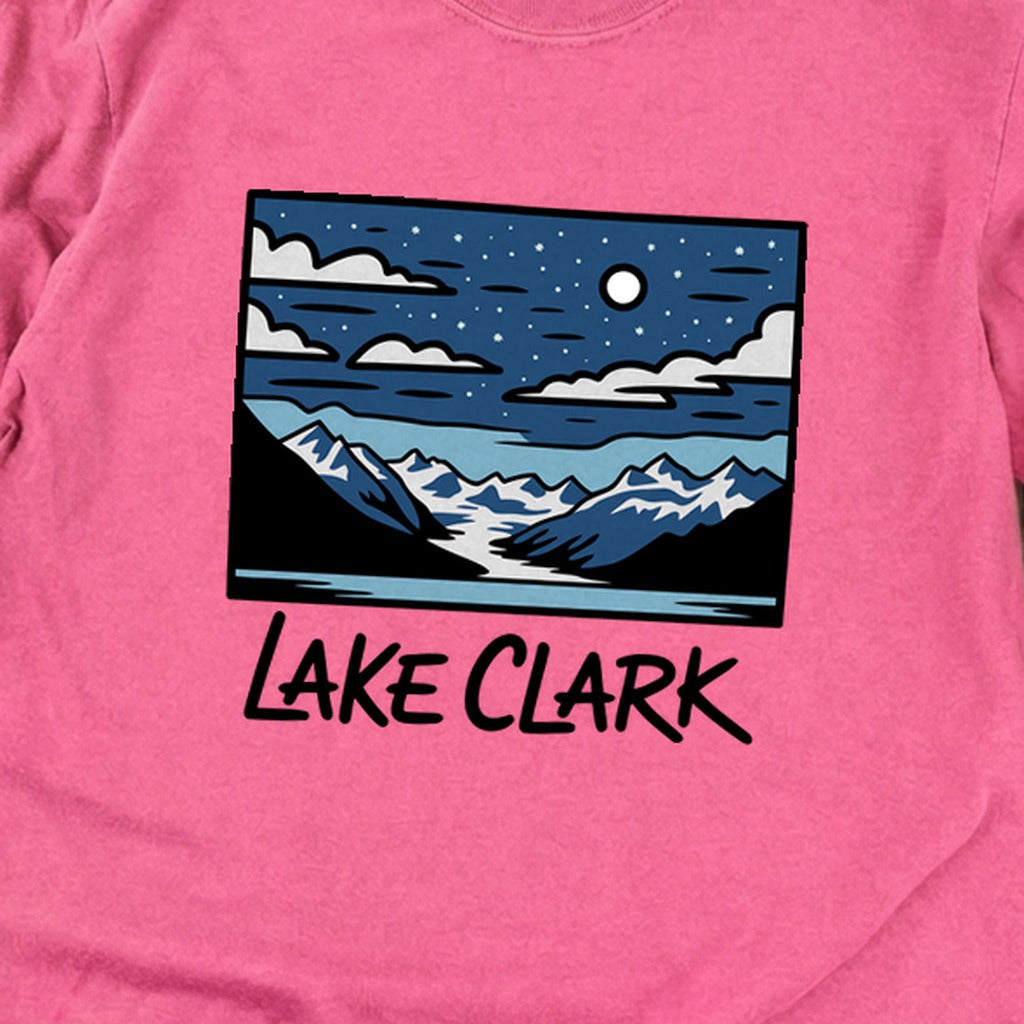 Lake Clark at Night Premium Long Sleeve