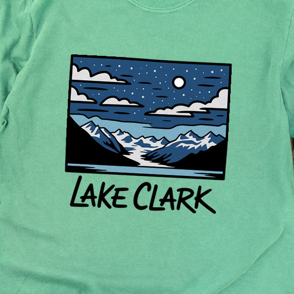 Lake Clark at Night Premium Long Sleeve