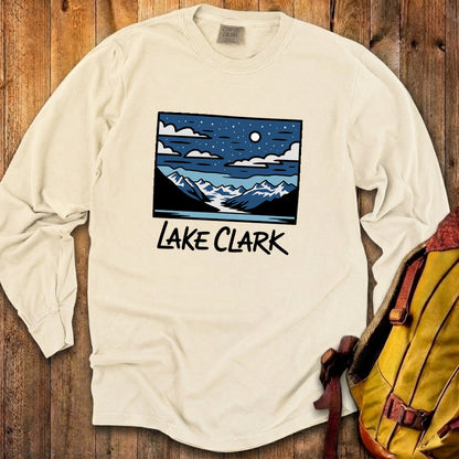 Lake Clark at Night Premium Long Sleeve