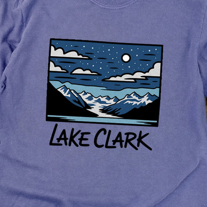 Lake Clark at Night Premium Long Sleeve