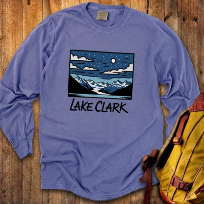 Lake Clark at Night Premium Long Sleeve