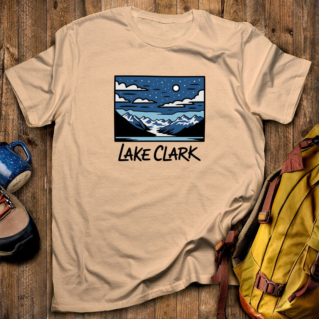 Lake Clark at Night T-Shirt