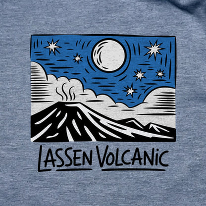 Lassen Volcanic at Night T-Shirt