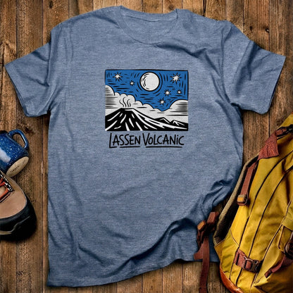 Lassen Volcanic at Night T-Shirt