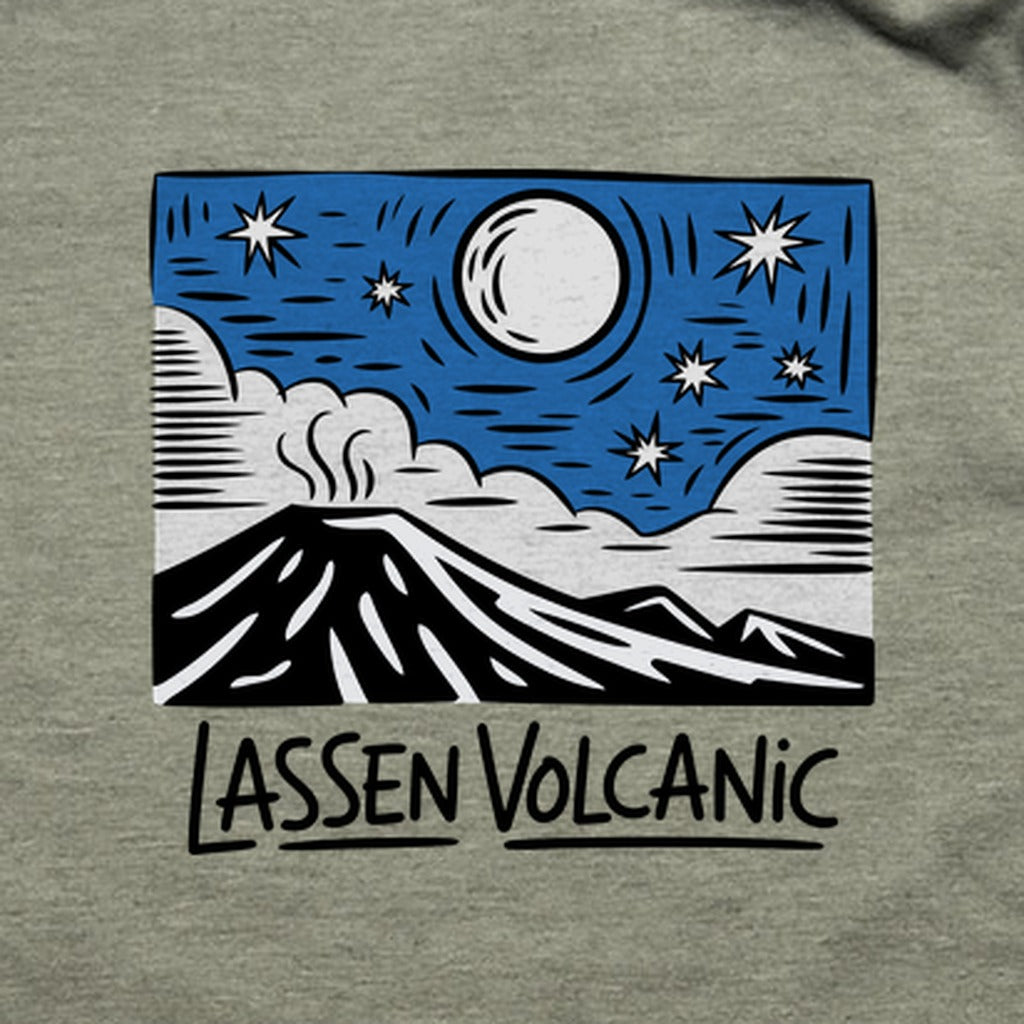 Lassen Volcanic at Night T-Shirt