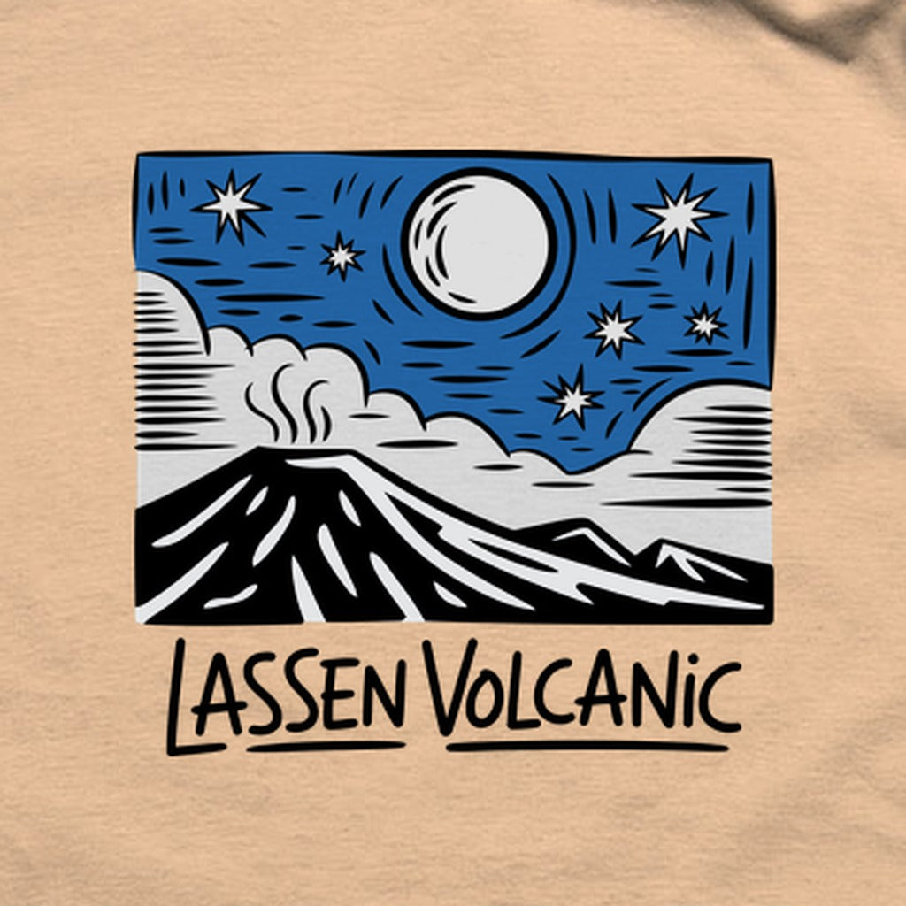 Lassen Volcanic at Night T-Shirt