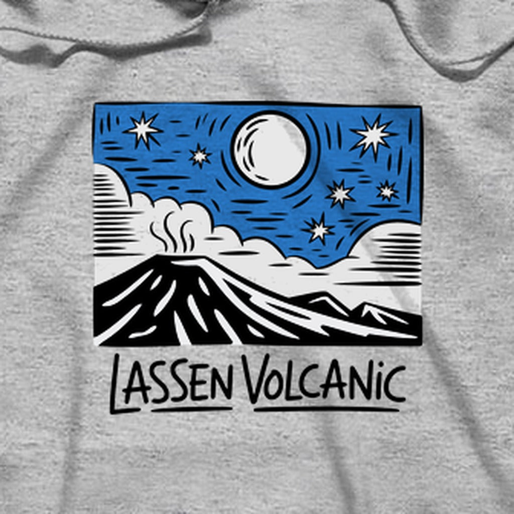 Lassen Volcanic at Night Hoodie