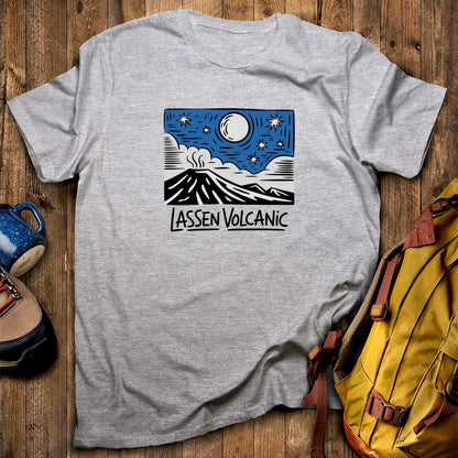 Lassen Volcanic at Night T-Shirt