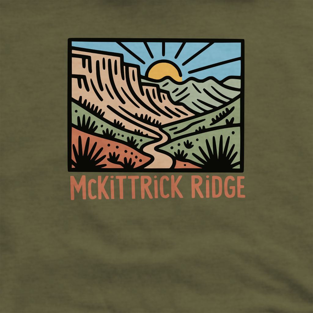 McKittrick Ridge Crewneck Sweatshirt Adventure and Outdoors Themed Sweatshirt