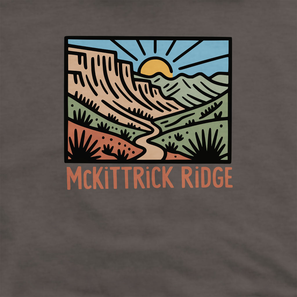 McKittrick Ridge Crewneck Sweatshirt Adventure and Outdoors Themed Sweatshirt