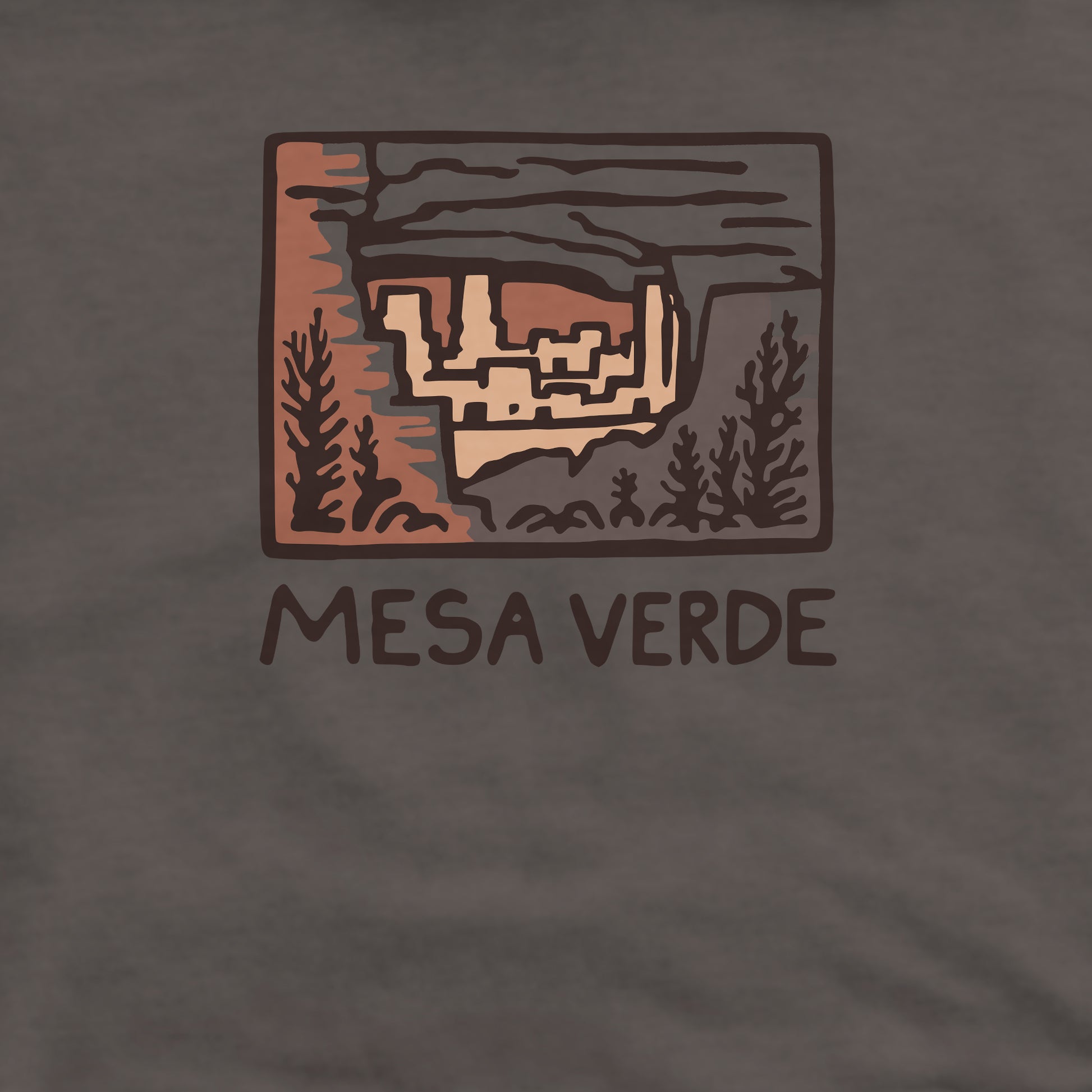 Mesa Verde National Park Crewneck Sweatshirt Adventure and Outdoors Themed Sweatshirt