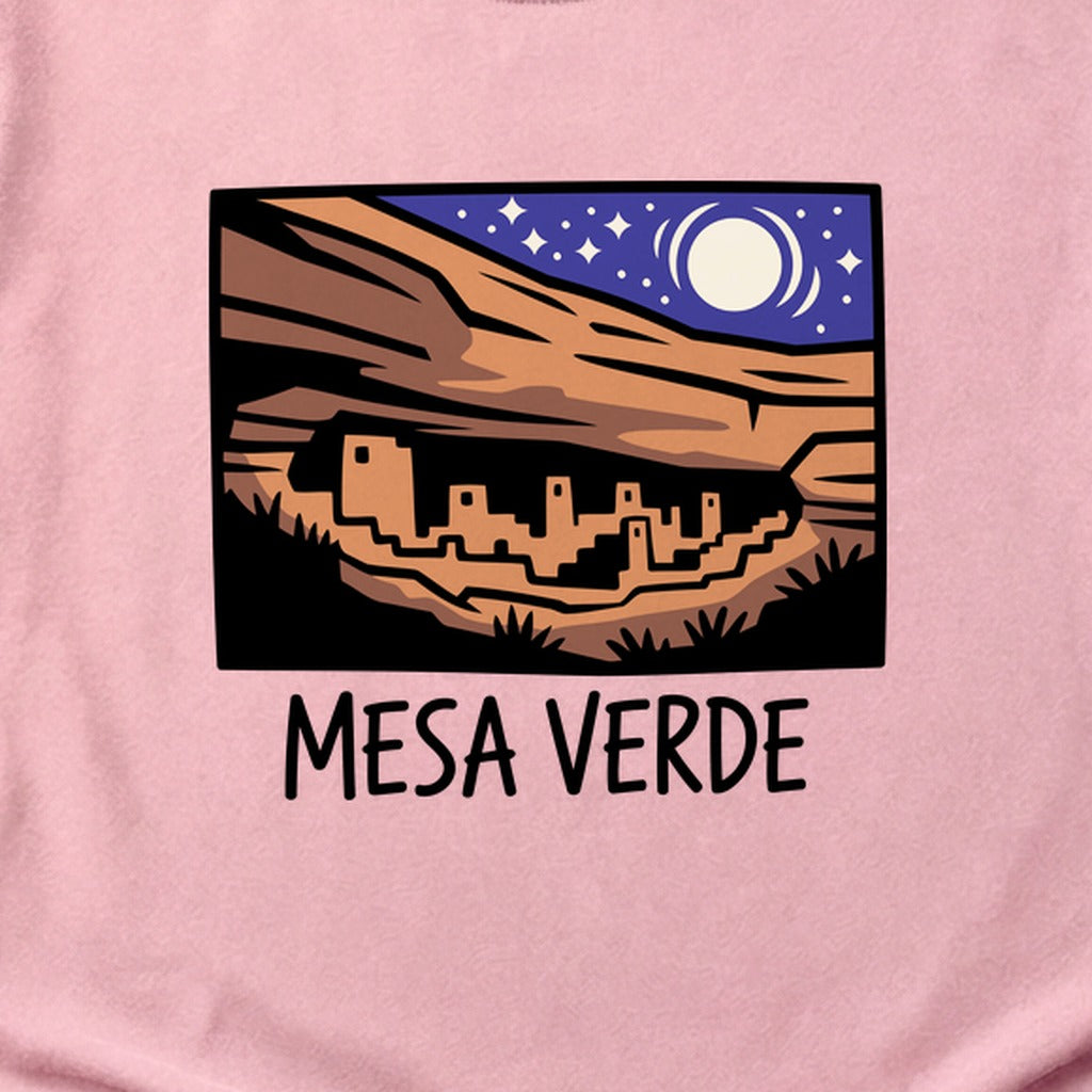 Mesa Verde at Night Cotton T-Shirt