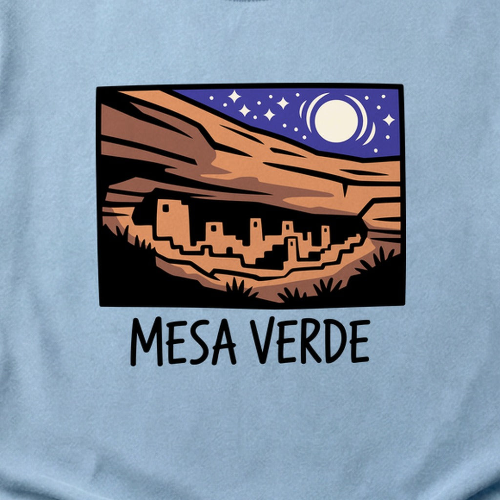 Mesa Verde at Night Cotton T-Shirt
