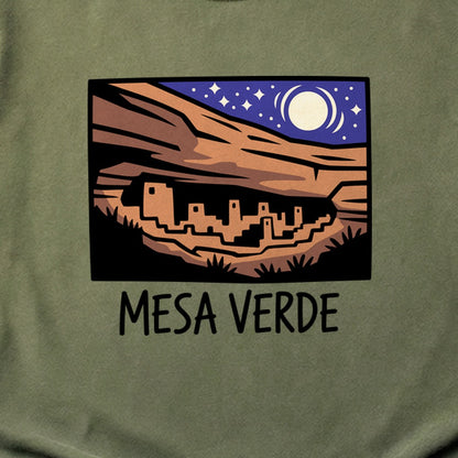 Mesa Verde at Night Cotton T-Shirt