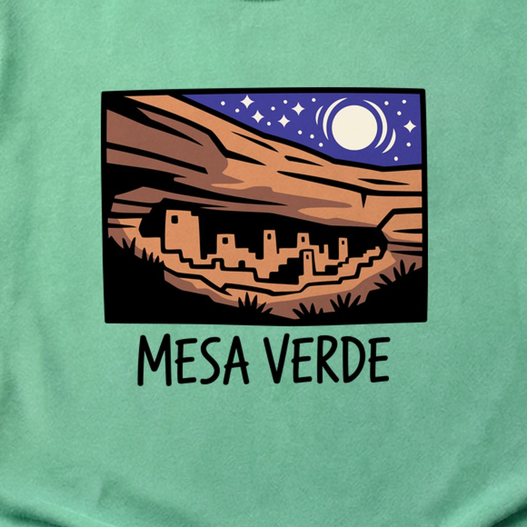 Mesa Verde at Night Cotton T-Shirt