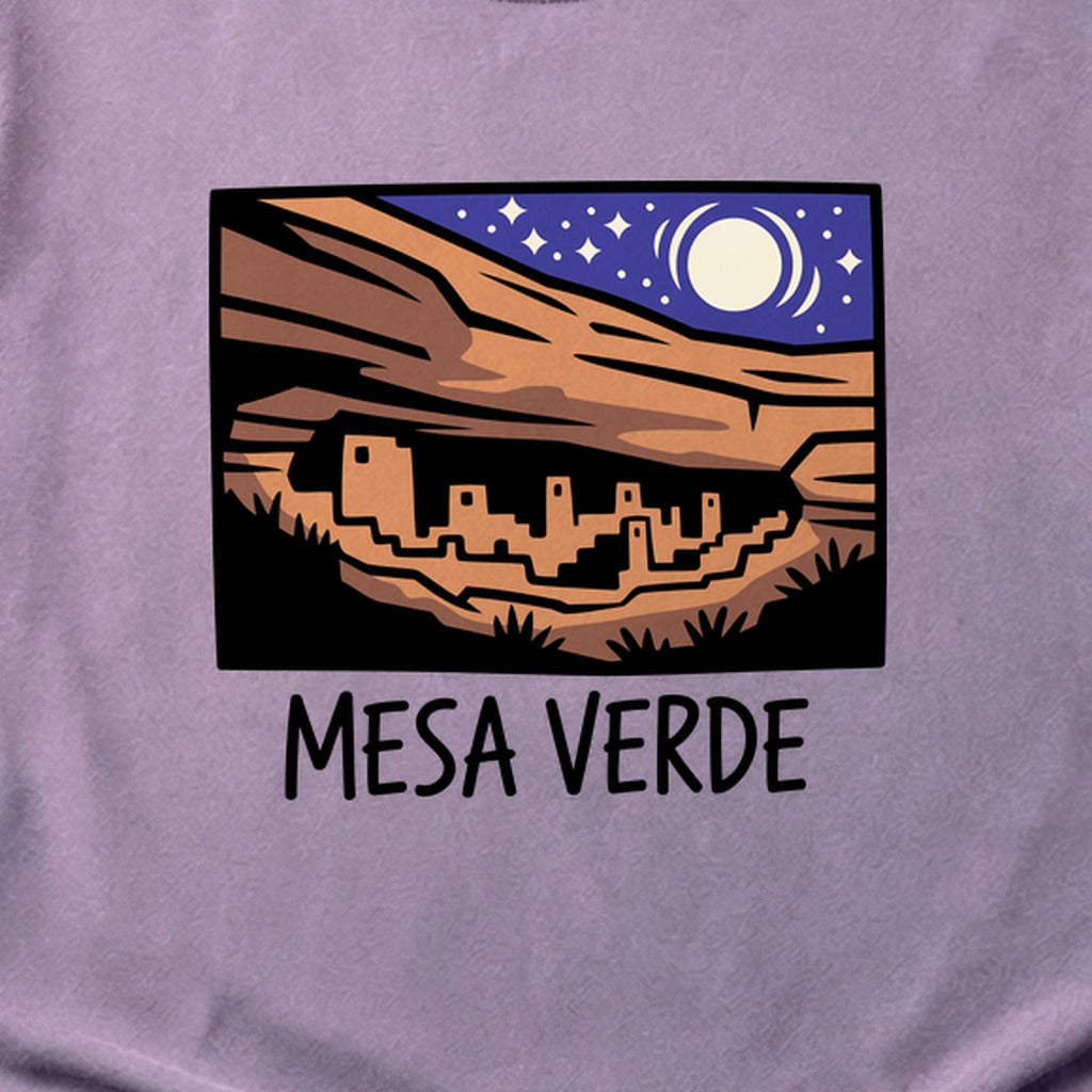 Mesa Verde at Night Cotton T-Shirt