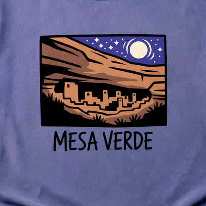 Mesa Verde at Night Cotton T-Shirt