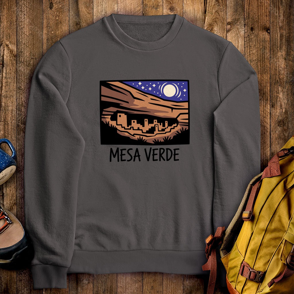 Mesa Verde at Night Crewneck Sweatshirt