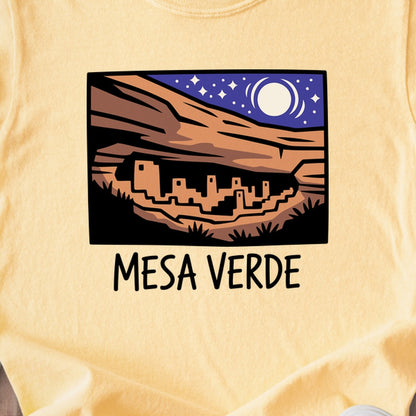 Mesa Verde at Night Kids Cotton T-Shirt