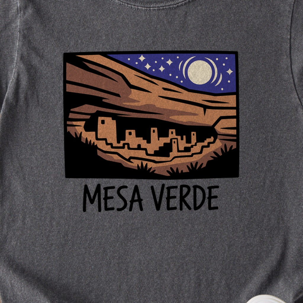 Mesa Verde at Night Kids Cotton T-Shirt