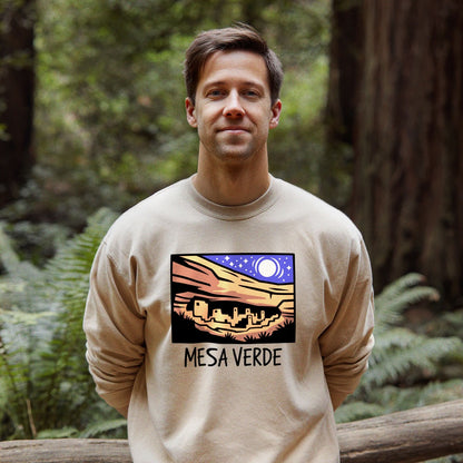 Mesa Verde at Night Crewneck Sweatshirt
