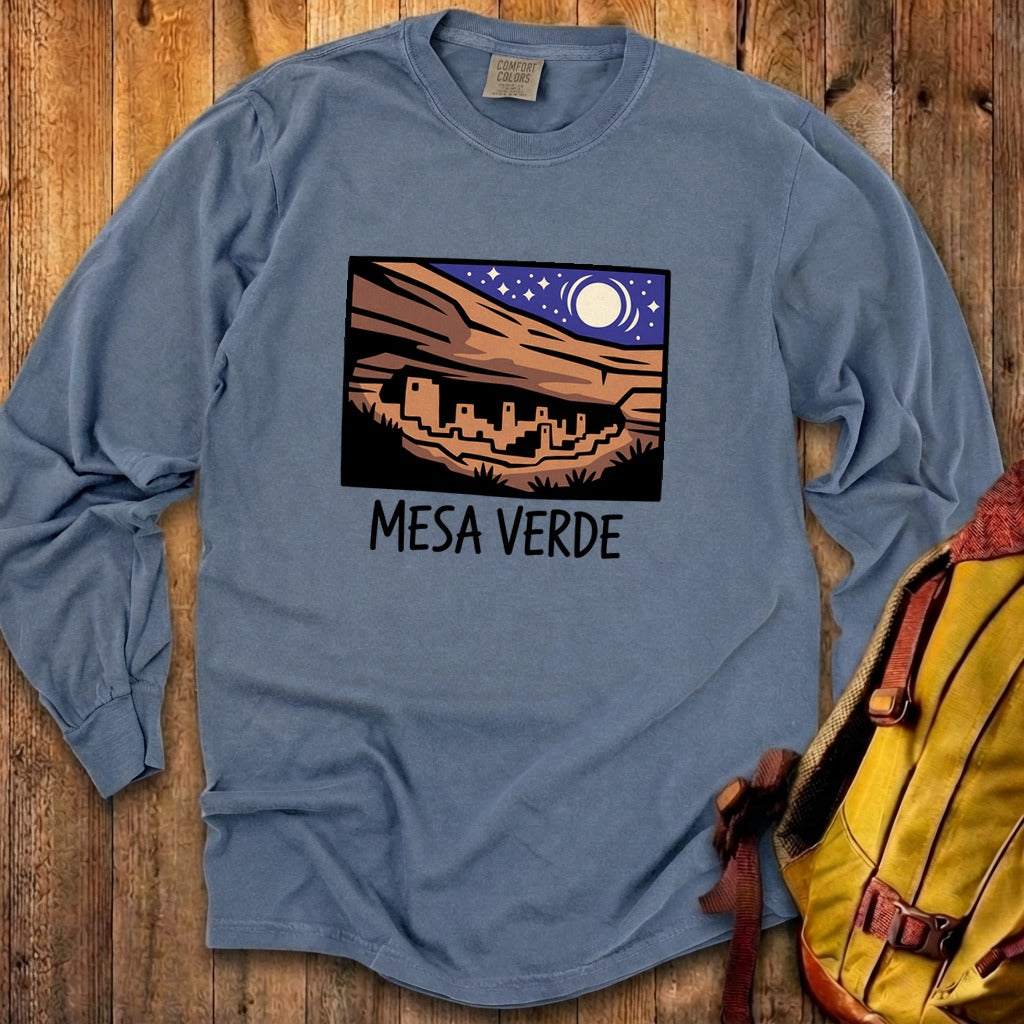 Mesa Verde at Night Premium Long Sleeve