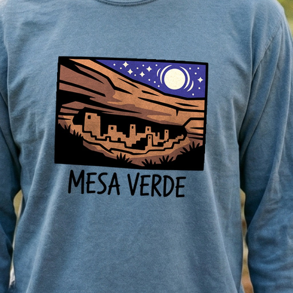 Mesa Verde at Night Premium Long Sleeve