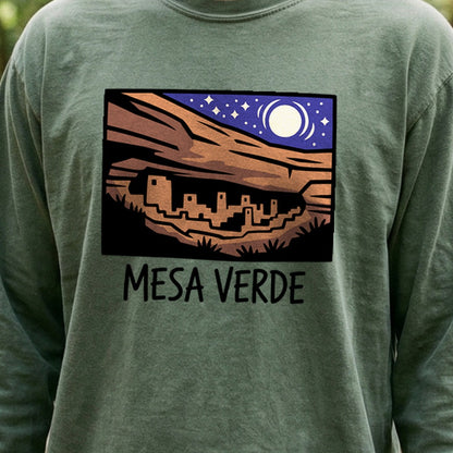 Mesa Verde at Night Premium Long Sleeve