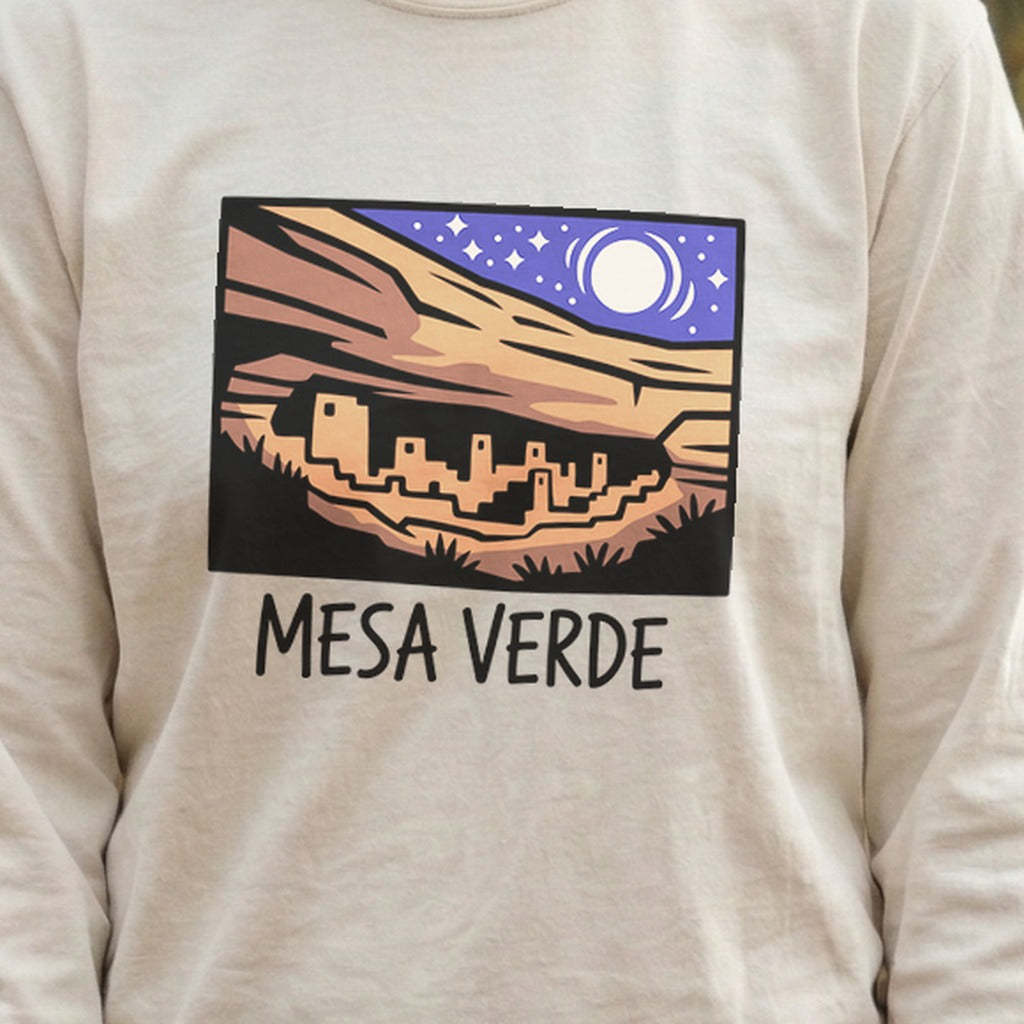 Mesa Verde at Night Premium Long Sleeve
