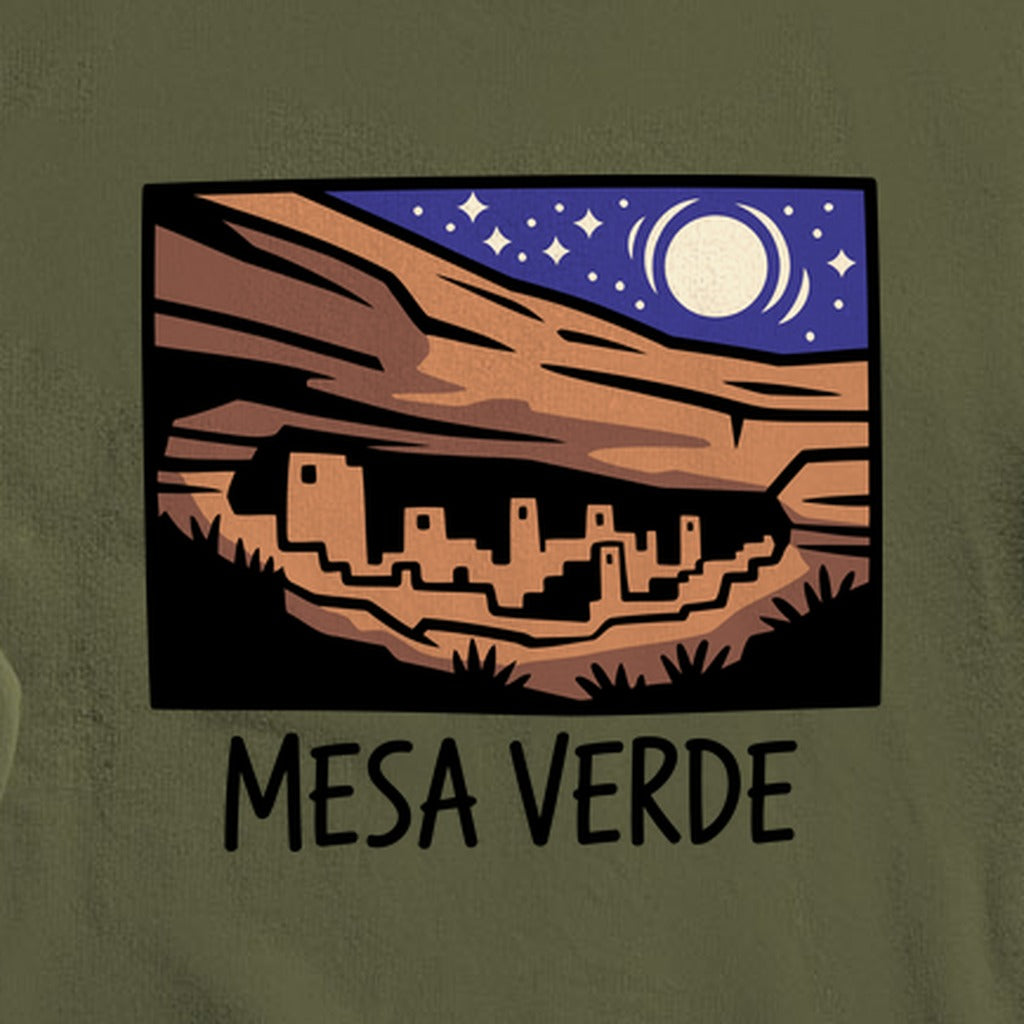 Mesa Verde at Night Crewneck Sweatshirt