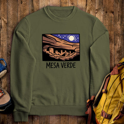 Mesa Verde at Night Crewneck Sweatshirt