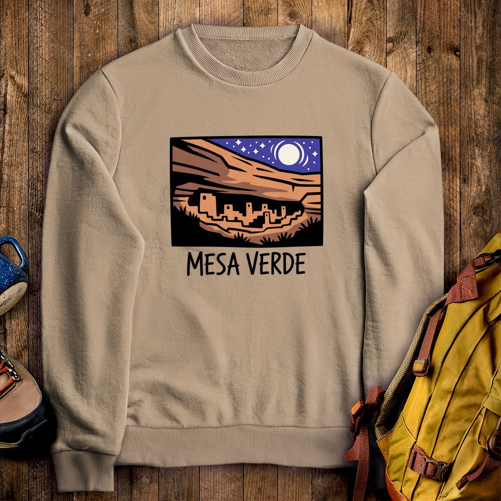 Mesa Verde at Night Crewneck Sweatshirt