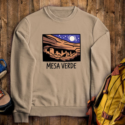 Mesa Verde at Night Crewneck Sweatshirt