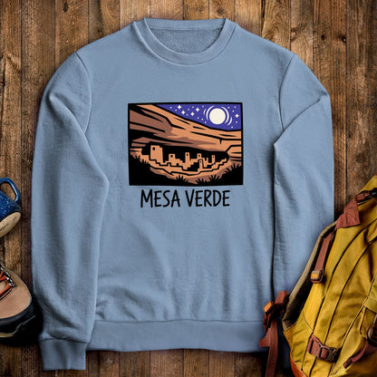 Mesa Verde at Night Crewneck Sweatshirt