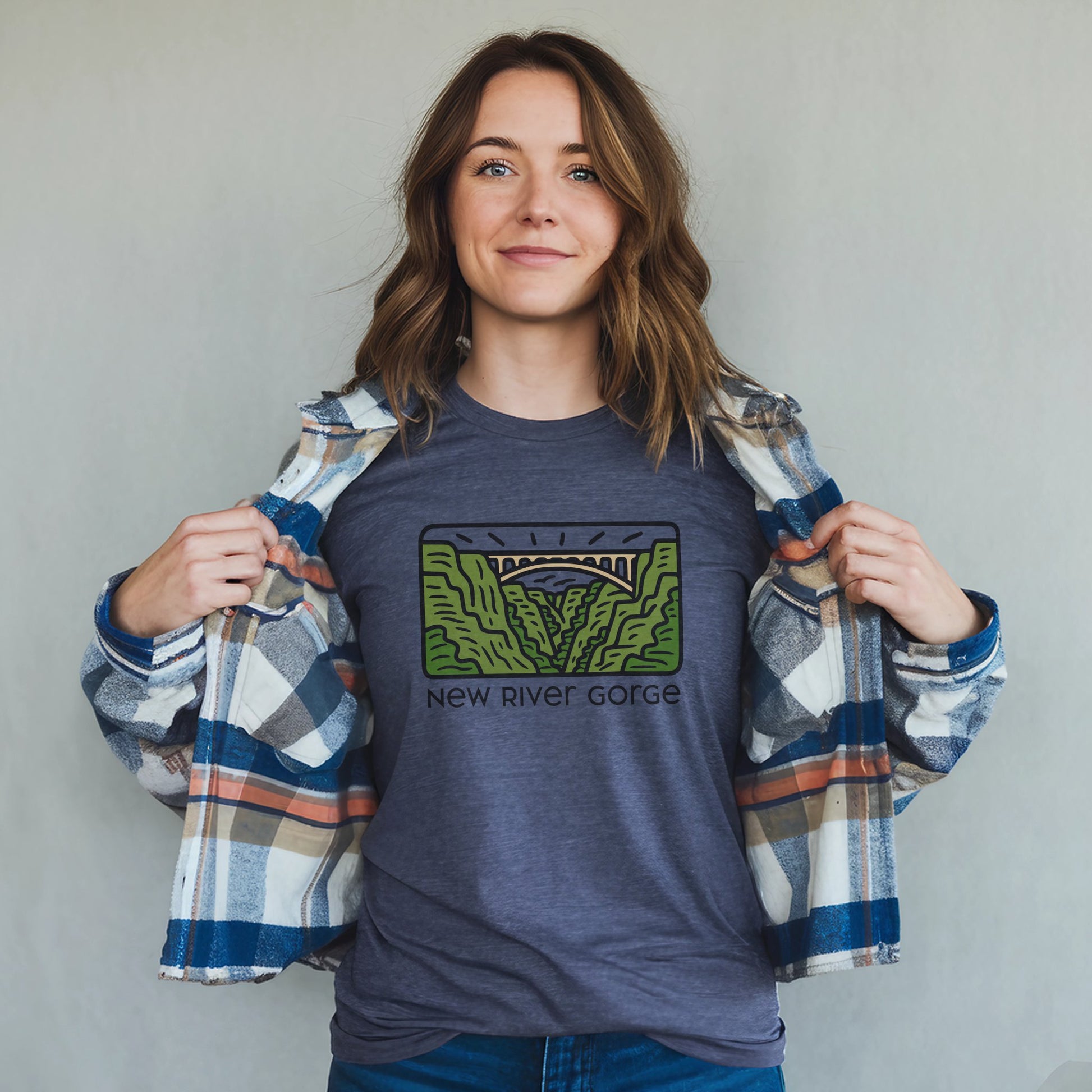 New River Gorge National Park T-Shirt Adventure and Outdoors Themed T-Shirt