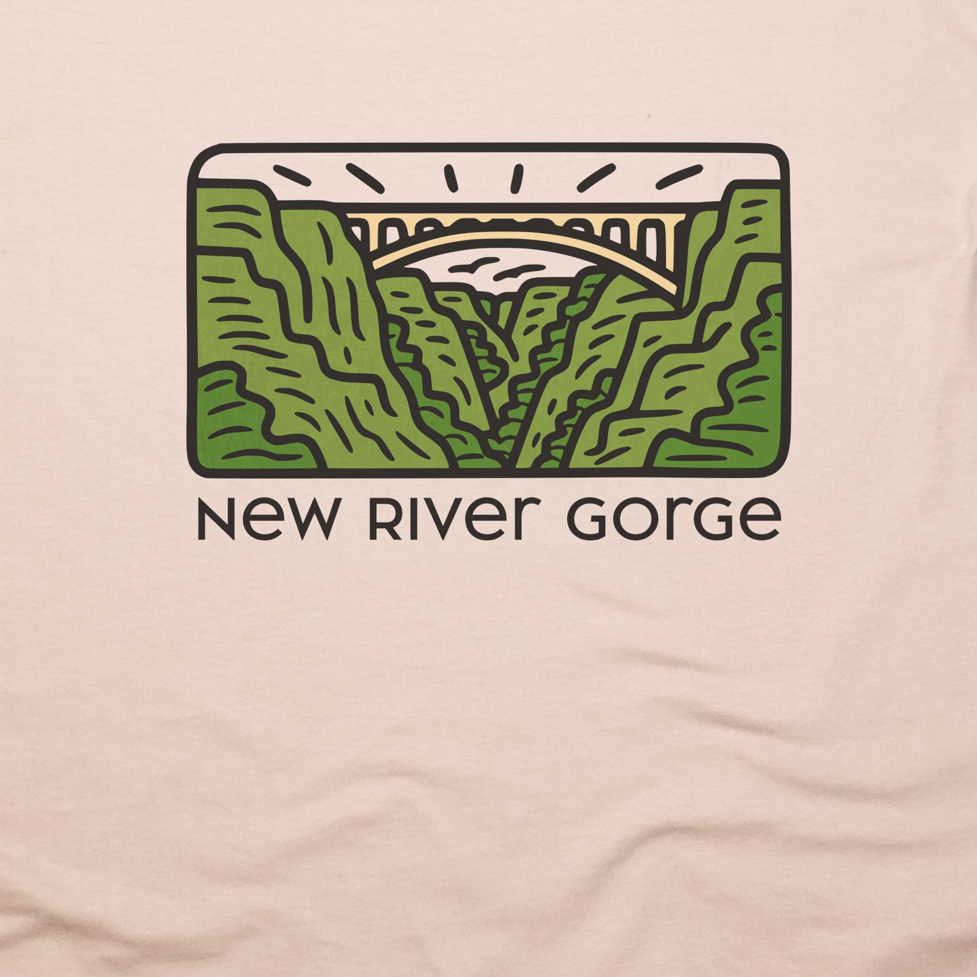 New River Gorge National Park T-Shirt Adventure and Outdoors Themed T-Shirt