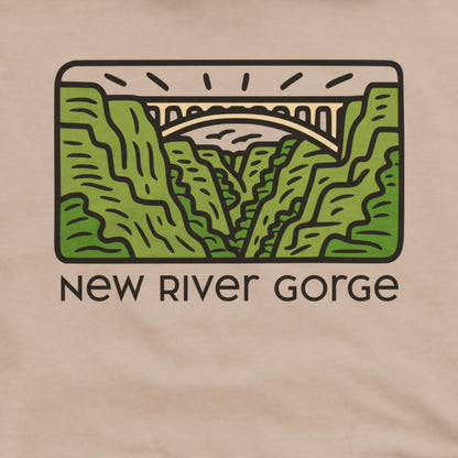 New River Gorge National Park Hoodie Adventure and Outdoors Themed Hoodie