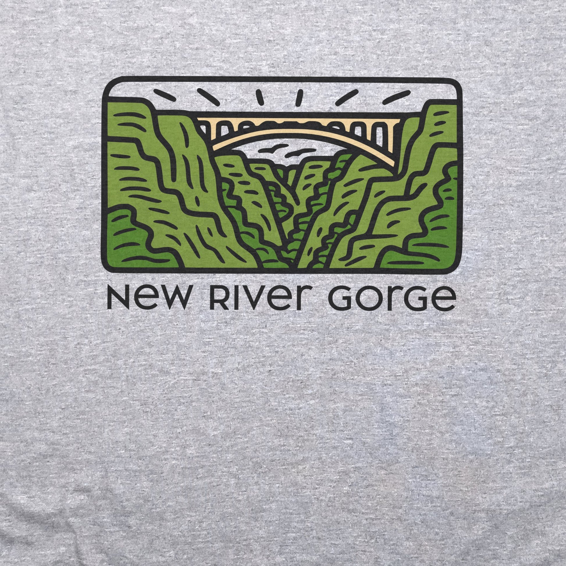New River Gorge National Park T-Shirt Adventure and Outdoors Themed T-Shirt