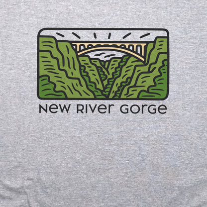 New River Gorge National Park T-Shirt Adventure and Outdoors Themed T-Shirt