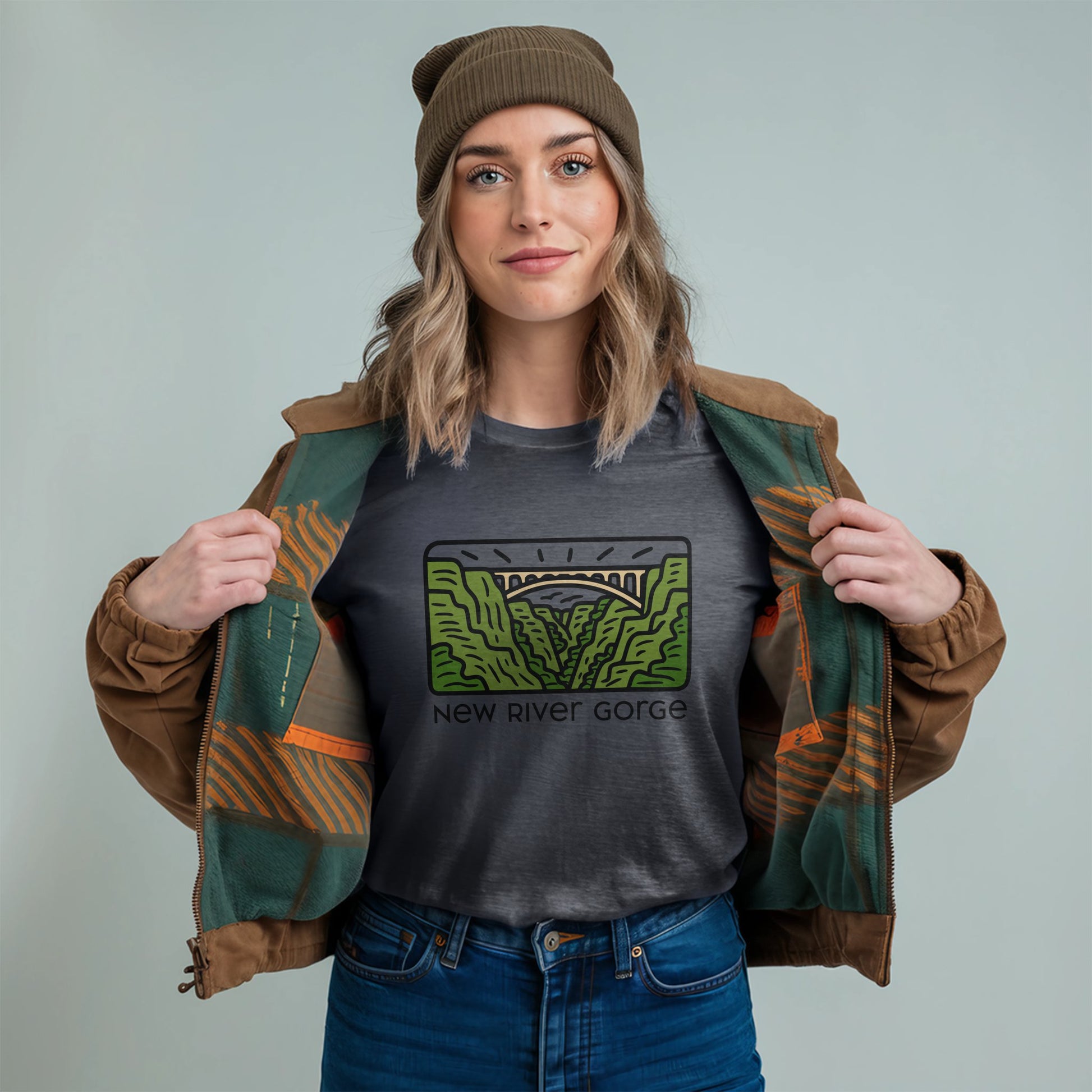 New River Gorge National Park T-Shirt Adventure and Outdoors Themed T-Shirt