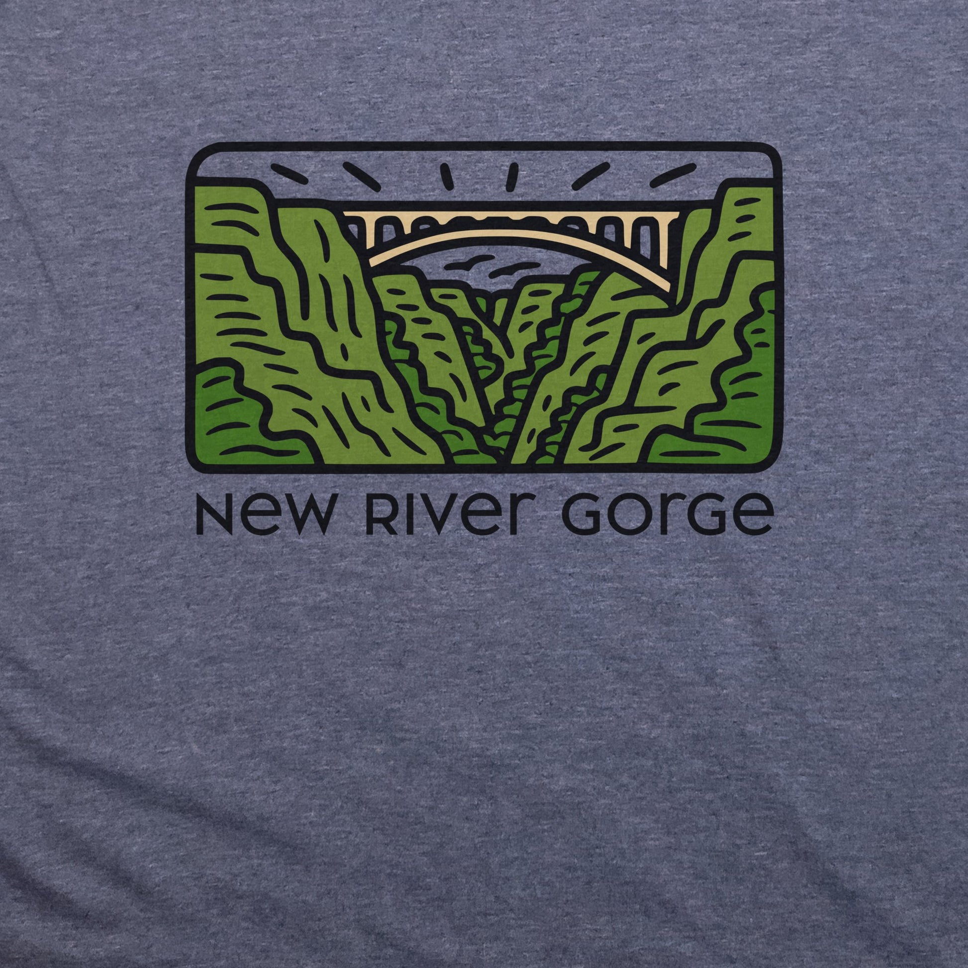 New River Gorge National Park T-Shirt Adventure and Outdoors Themed T-Shirt