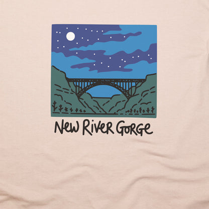 New River Gorge at Night T-Shirt
