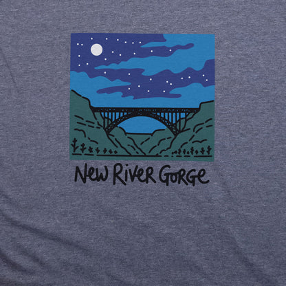 New River Gorge at Night T-Shirt