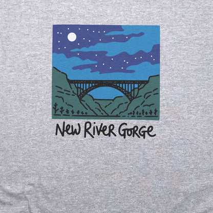 New River Gorge at Night T-Shirt