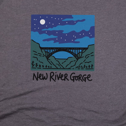 New River Gorge at Night T-Shirt