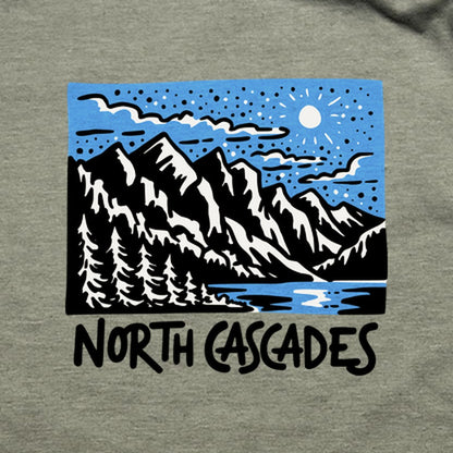 North Cascades at Night T-Shirt