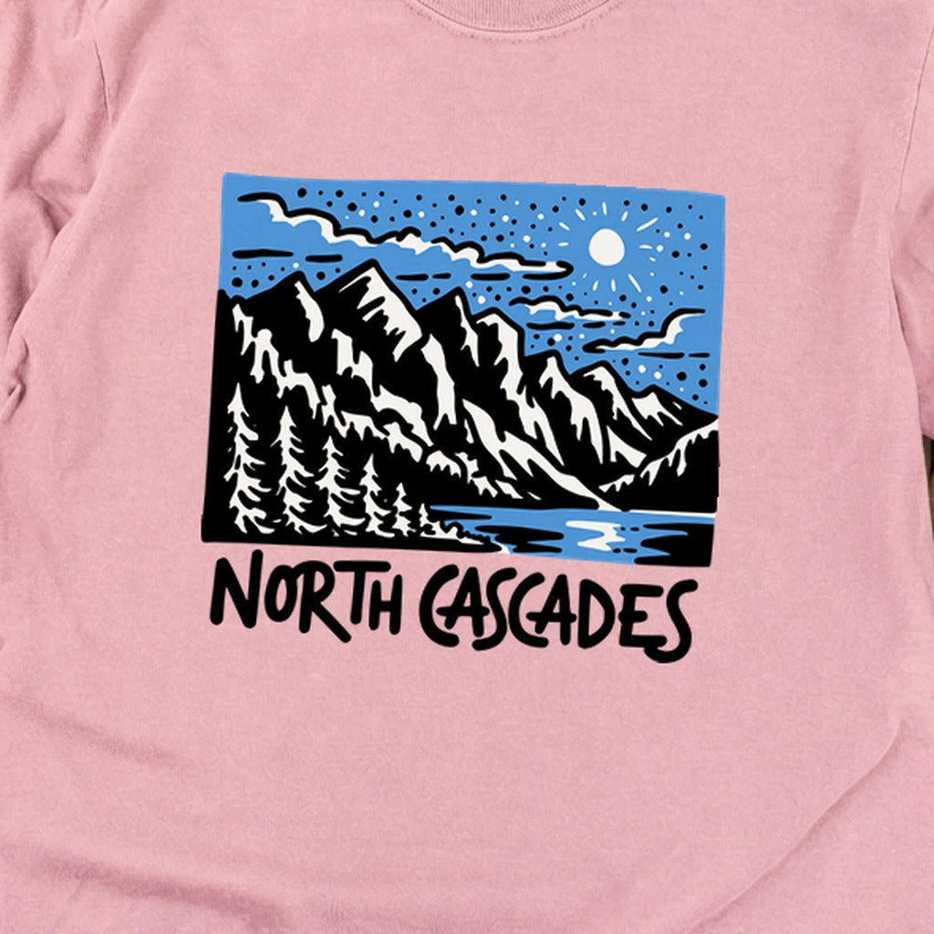 North Cascades at Night Premium Long Sleeve