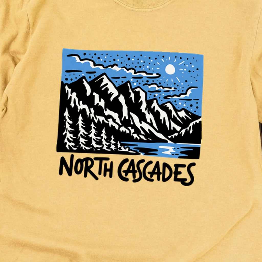 North Cascades at Night Premium Long Sleeve