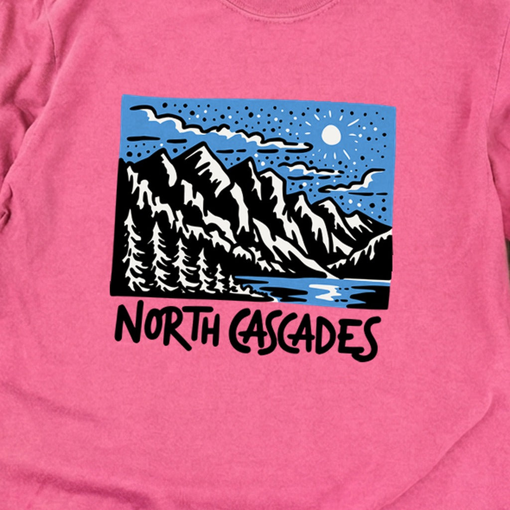 North Cascades at Night Premium Long Sleeve
