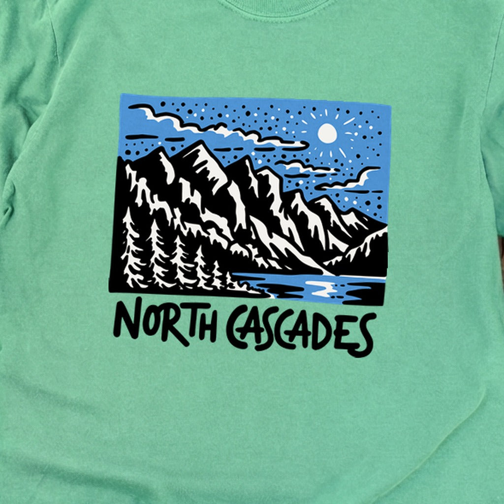 North Cascades at Night Premium Long Sleeve